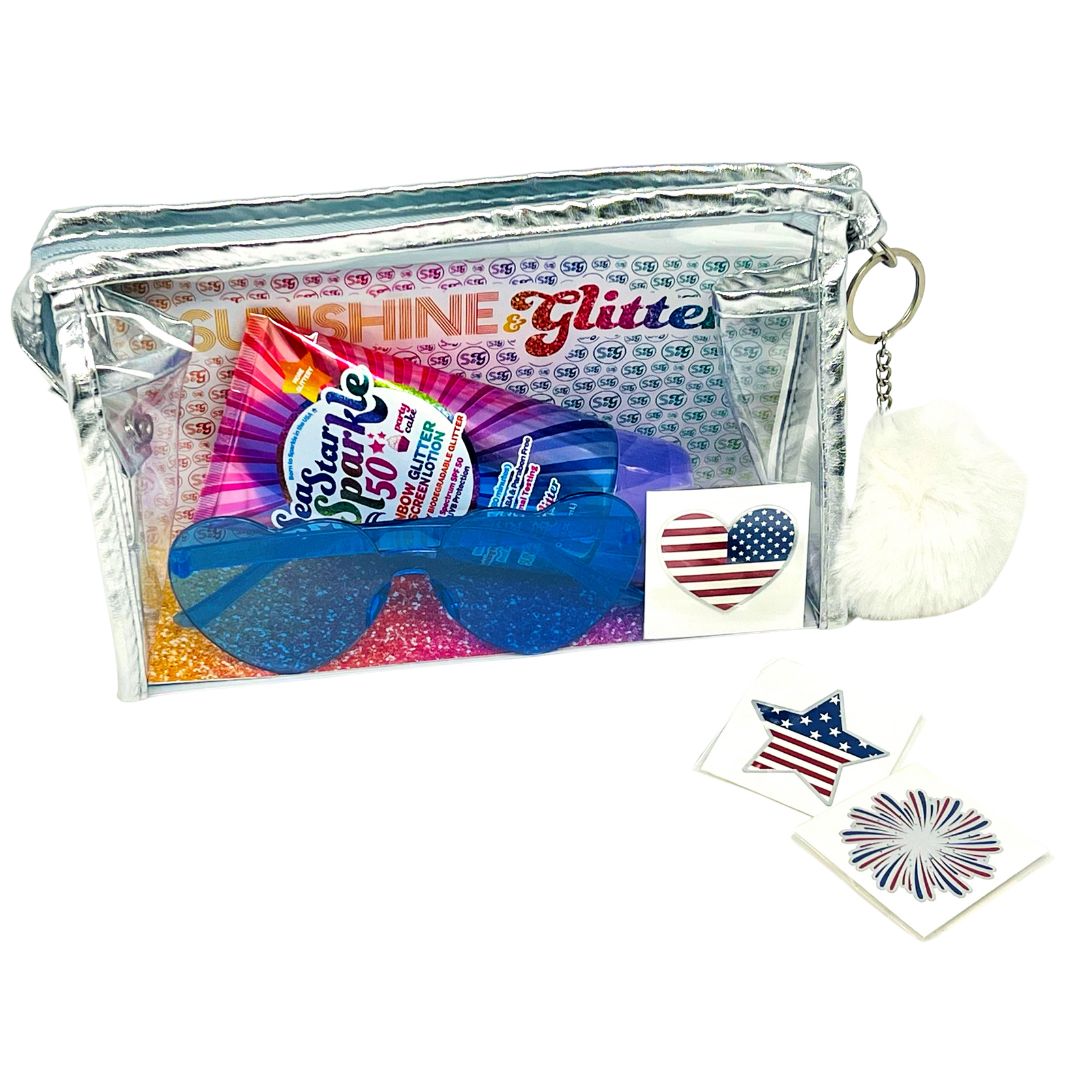 Sunshine & Glitter Party in the USA Gift Set