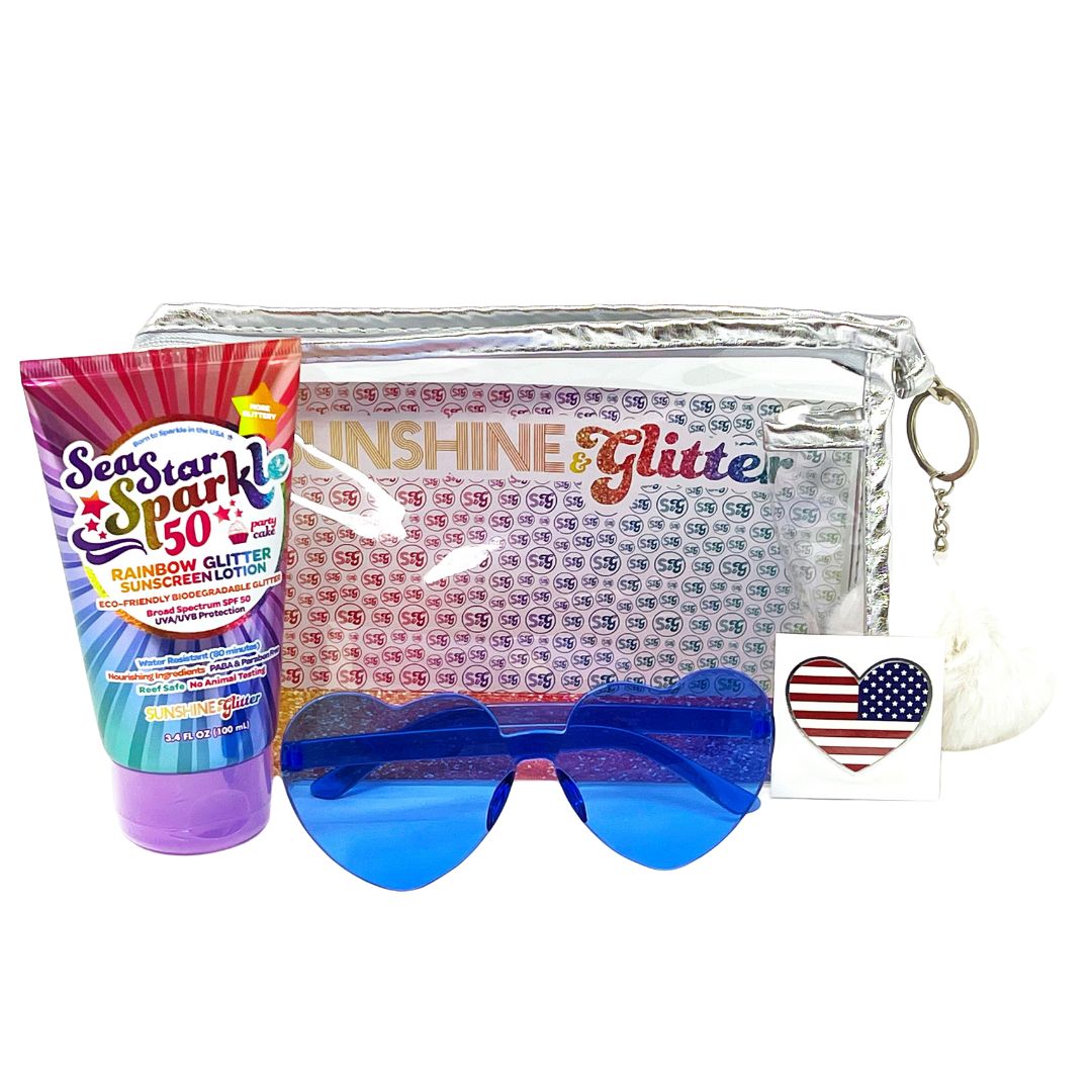 Sunshine & Glitter Party in the USA Gift Set