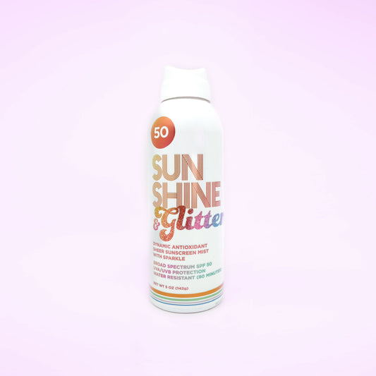 Sunshine & Glitter SPARKLE SHIMMER Sport SPF 50 Mist