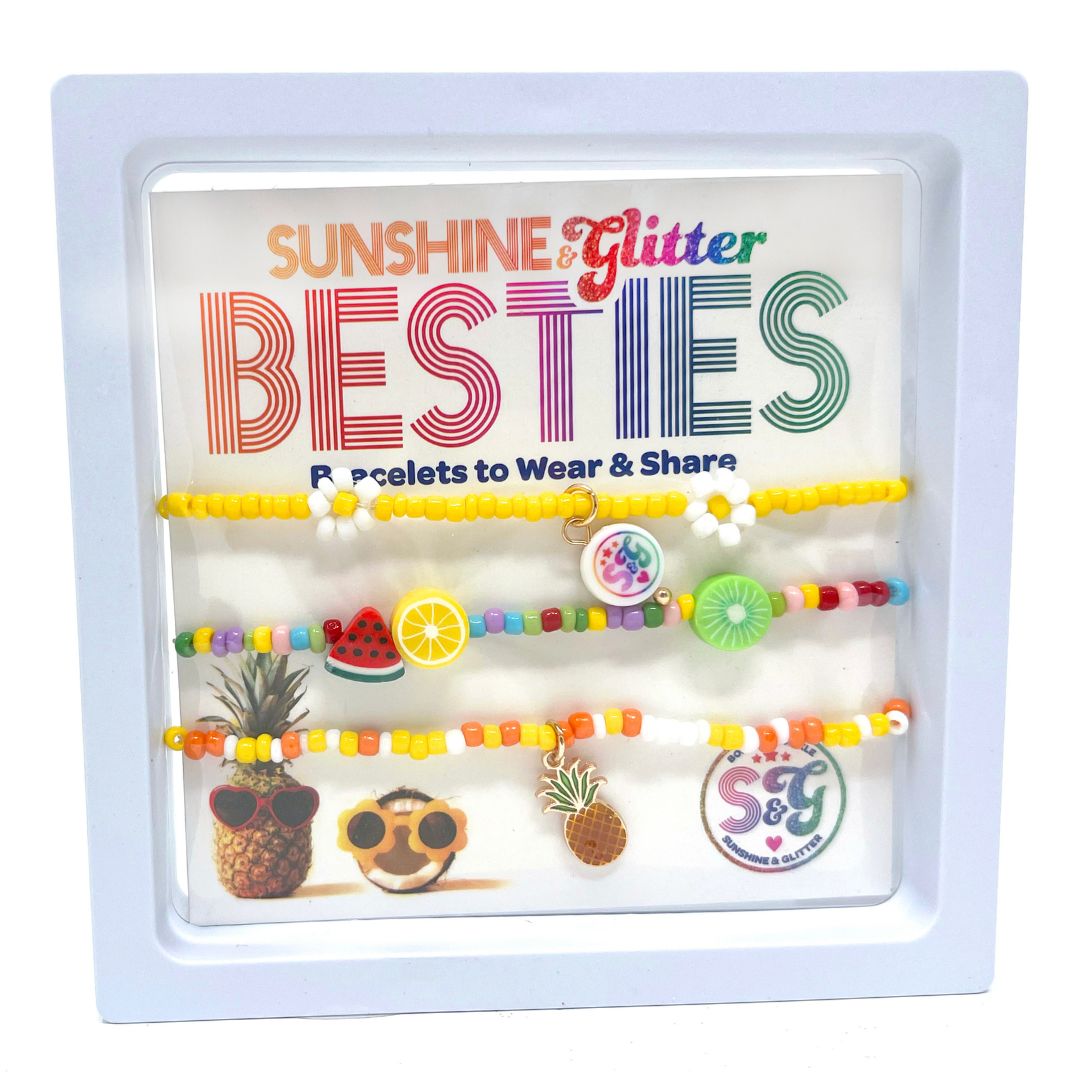 BESTIE Bracelets - FRUIT - white box