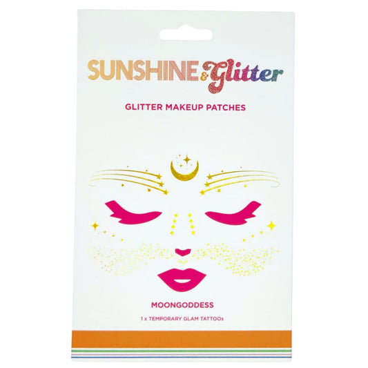 Sunshine & Glitter Face Tattoo - MOON GODDESS