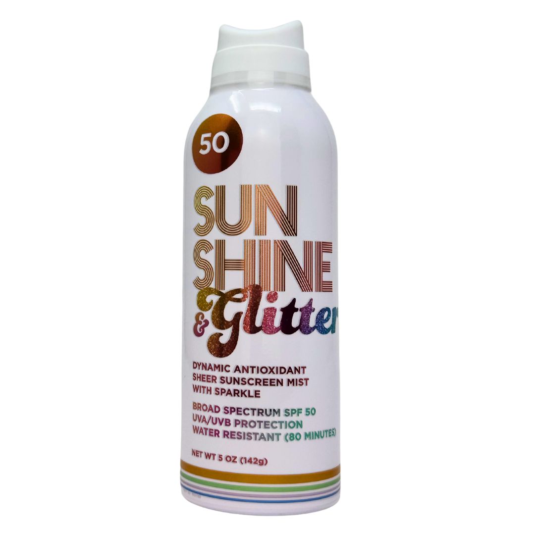 Sunshine & Glitter SPARKLE SHIMMER Sport SPF 50 Mist