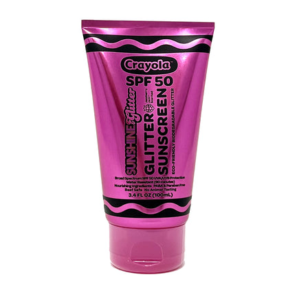 Sunshine & Glitter X CRAYOLA Biodegradable Glitter SPF 50 in Jazzberry Jam™